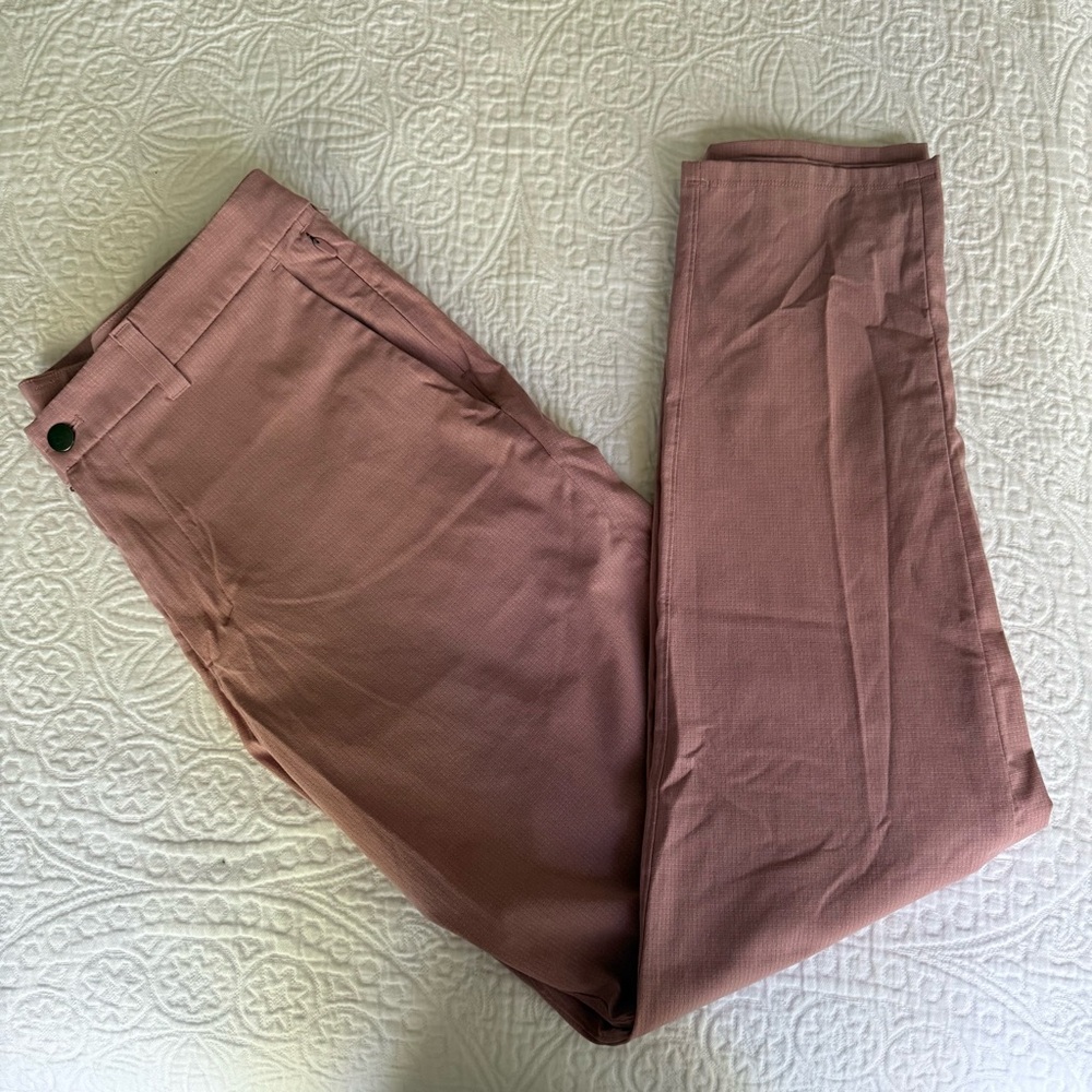 Lululemon Men’s Commission Pant 36x34 Earth Color Clay Pink